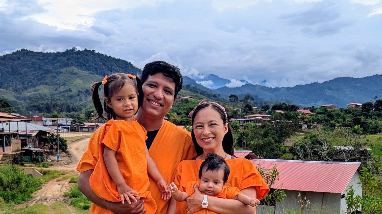 The Rosas Maya family in the nomatsiguenga community